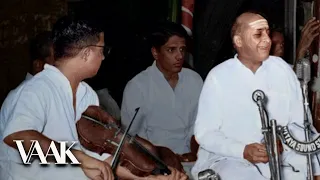 Semmangudi Srinivasa Iyer | 1960 December Season at the Music Academy, Madras