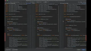 Разрешение конфликтов слияния в IntelliJ IDEA