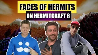 Hermitcraft 6: Faces of all hermits in the server