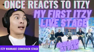 ITZY Wannabe Comeback Stage ONCE REACTION (FIRST TIME)