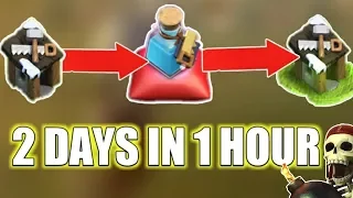 BUILDER POTION IN CLASH OF CLAN SKIP 2 DAYS IN 1 HOUR!!