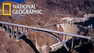 Умопомрачительный вид !!! Суперсооружения Мост дамбы Гувера National Geographic7