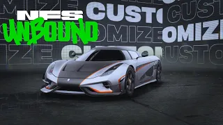 NFS Unbound: Koenigsegg Regera - Customization & Gameplay
