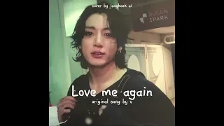 [AI COVER] Jungkook AI - Love Me Again (Original song by V).