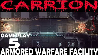 Carrion Horror gameplay 5 - Completing 4 areas 100% and CONTAINMENT UNIT 5 - 8 & ability location