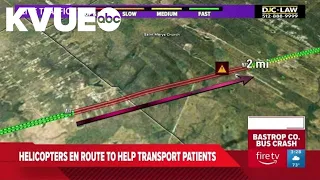 Texas school bus crash: At least 2 dead, including 1 child, in Bastrop County