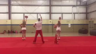 Jacksonville State University Cheerleading Tryout- Fight Song- Jacksonville State University