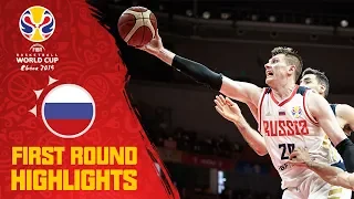 Russia | FULL HIGHLIGHTS - First Round | FIBA Basketball World Cup 2019