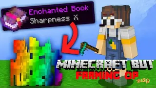 Tamil || Minecraft, BUT FARMING IS OP