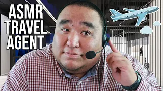 ASMR Travel Agent Roleplay | Soft Spoken, Keyboard Sounds ⌨️