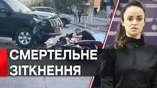 На Заболотного зіткнулися позашляховик та мотоцикл: водій двоколісного загинув на місці