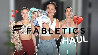 FABLETICS TRY ON HAUL | Affordable gym wear, activewear *honest review*