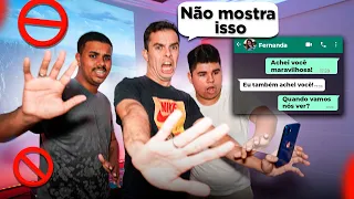 NÃO MOSTRA ISSO! - PEGUEI O LUIZ NO FLAGRA FAZENDO ISSO! - ABSURDO!