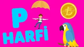 P Harfi - ABC Alfabe Şarkısı | Akıllı Bıdık