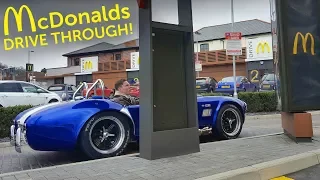 I Took My Cobra through a McDonald's Drive Through!