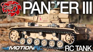 Heng Long Panzer III Ausf. H RC Tank | Motion RC Overview