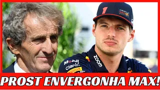 BOMBA! Alain Prost HUMILHA Max Verstappen! | Fórmula 1/F1 2024/Mercedes/Ferrari/GP da China/Red Bull