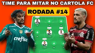 CARTOLA FC 2022 RODADA #14 | DICAS + TIME PARA MITAR NO CARTOLA FC!