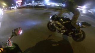 Motorcycle crash! Bike Night