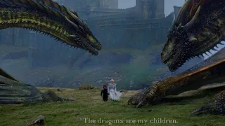 Game of Thrones // Drogon // Viserion // Rhaegal // Daenarys Targarian //Royalty (Slowed + Reverb)