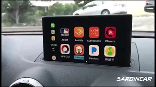 CarPlay Android Auto Mirrorlink video interface for Audi A3 A4 A5 A6 A7 A8 Q3 Q5 Q7 B8 S5