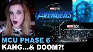 Marvel Phase 6 - Avengers The Kang Dynasty & Avengers Secret Wars 2025