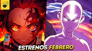 🔥ESTRENOS ANIME IMPERDIBLES FEBRERO 2024: NETFLIX, Crunchyroll, Disney+, Animeflv xd y más...