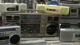 Getto blasters Boom Box Collection from 70ties and 80ties