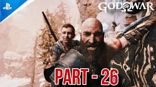 GOD OF WAR Gameplay Walkthrough Part26 [4K 60FPS PS5] - No Commentary