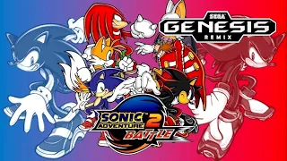 Sonic Adventure 2 Live and Learn Sega Genesis remix