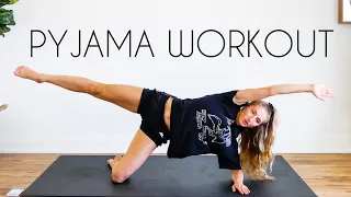 10 min ROLL OUT OF BED WORKOUT (No jumping, No equipment)