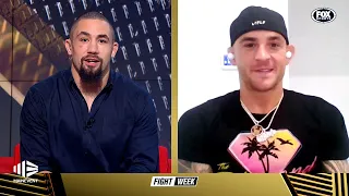 Dustin Poirier & Rob Whittaker preview Benoit St Denis fight at UFC 299 | Fox Sports Australia