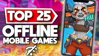 Top 25 Offline Mobile Games for iOS + Android