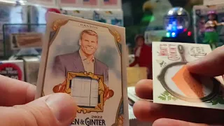 Cardboard📦Time🕛Machine🎚🎛 2⚾️22 Allen&Ginter Blaster plus Chronicles Value Pack