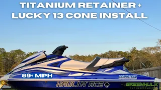 SVHO TITANIUM RETAINER & LUCKY 13 CONE INSTALL