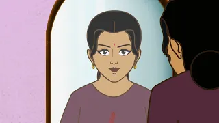 काली लड़की -Kaali Ladki | Hindi Kahaniya Cartoon | Bedtime Stories in Hindi | Cartoon Video | Kahani