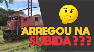 Trem na subida, arregou na rampa?