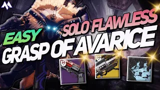 SOLO FLAWLESS GRASP OF AVARICE! How ANYONE Can SOLO GRASP OF AVARICE! SOLO Gjallarhorn | Destiny 2