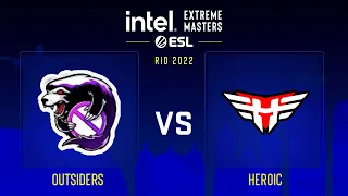 Outsiders vs Heroic | Map 2 Overpass | IEM Rio Major 2022 - Champions stage - Grand Final