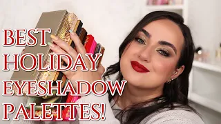 TOP 10 HOLIDAY EYESHADOW PALETTES!