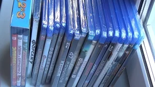 Распаковка 20 Blu ray дисков / Unboxing 20 Blu ray disks