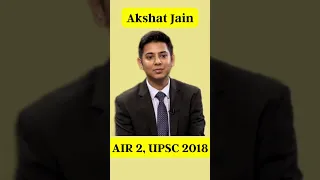 Akshat Jain: How to Prepare Environment for UPSC? #iasakshatjain #upscenvironment #shorts