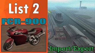 GTA San Andreas - Import/Export (List 2) - FCR-900