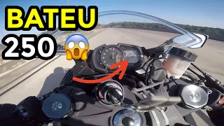 MEU TOP SPEED DE ZX6R 636 2022