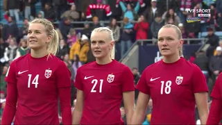 Women's World Cup qualification. Norway - Poland (12/04/2022)