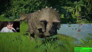 БРАТИШКИН ИГРАЕТ В Jurassic World Evolution | ЧАСТЬ 2 | Bratishkin Твич