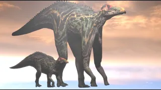 a "funny" dinosaur meme video