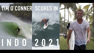 Tim O'Conner Surfing Indonesia 2021