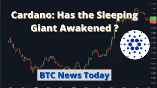 Cardano : Has the Sleeping Giant Awakened ? | Cardano Price Prediction | BTC News Today