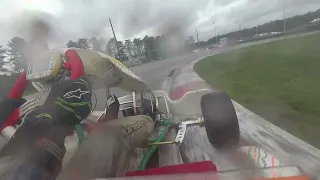 Onboard lap Karting Genk Wet Conditions🌧️ | Rotax Max Senior